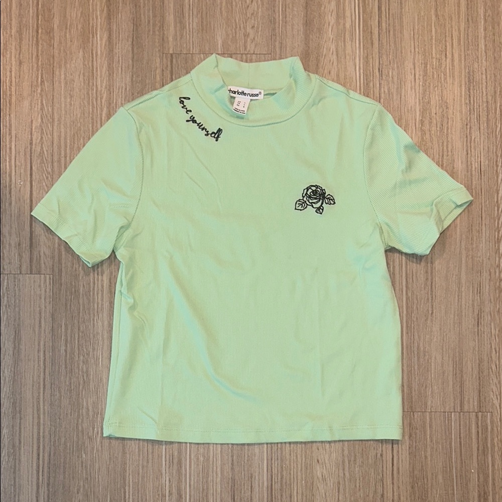 Light Green Graphic Tee